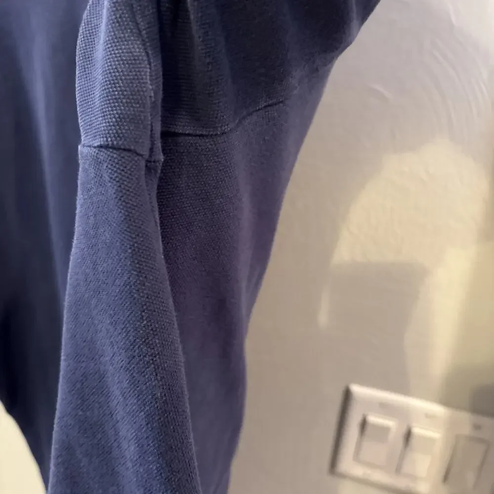 Polo Ralph Lauren Shirt Mens 3XB Big Navy Blue Shortsleeve Pony Logo Preppy‎